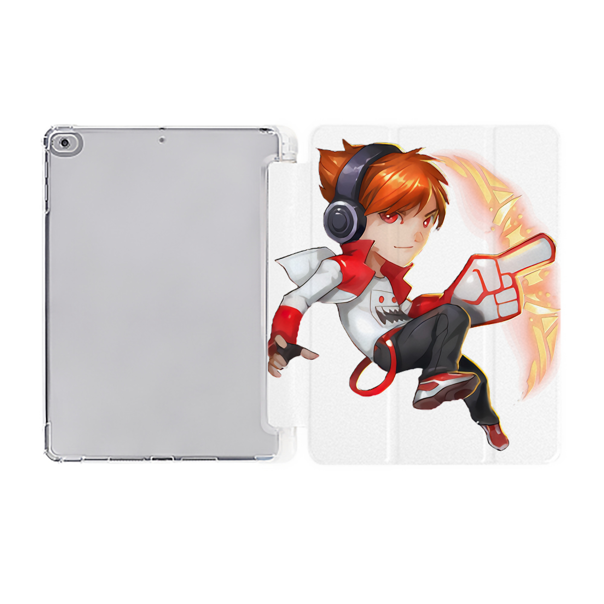 （画像用） リーグ・オブ・レジェンド League of Legends LOL IPad ケース ペン収納付き 三つ折りスタンド PUレザー×シリコン 対応機種9.5/10.5/10.9インチ